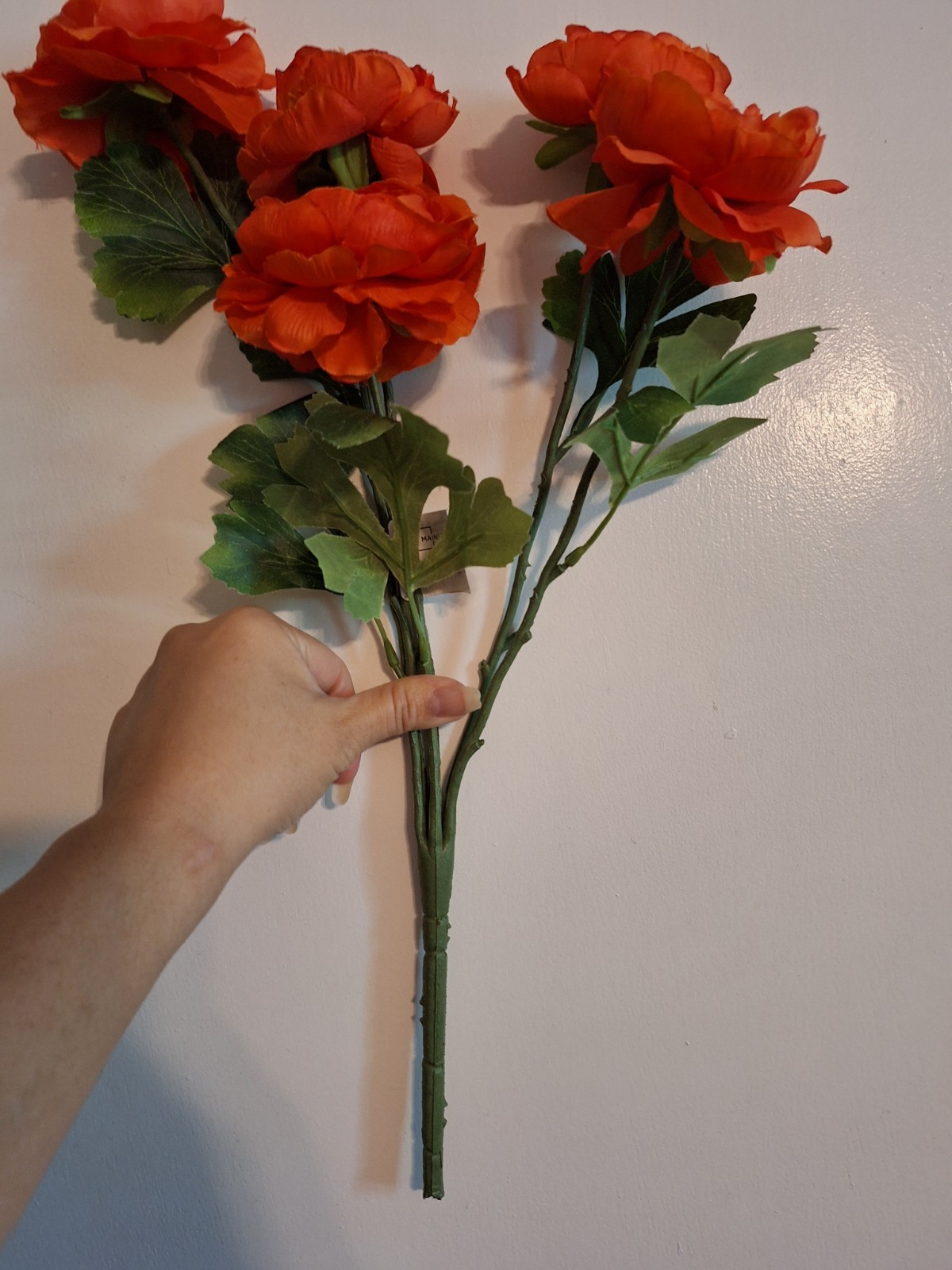 Ranunculus Flower Bouquet Stem New 19″ Tall Fall