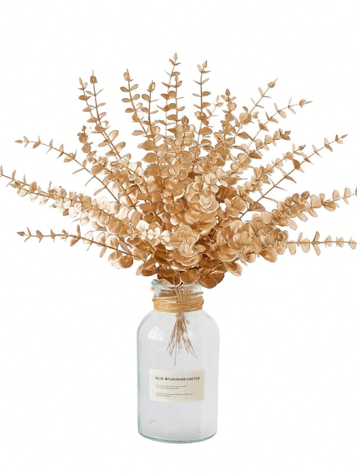 Artificial Eucalyptus Stems Faux Greenery Wedding Bouquet Home Decor Plant