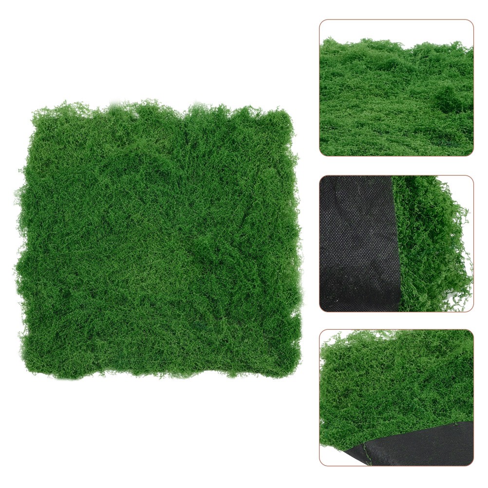 1 Pack Reusable Artificial Moss Turf Green Epe Foam Decorative Landscaping