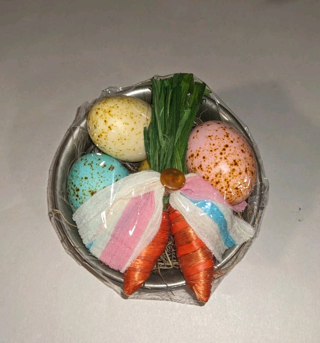 Spring Easter Eggs & Carrots Decor~Farmhouse Country~