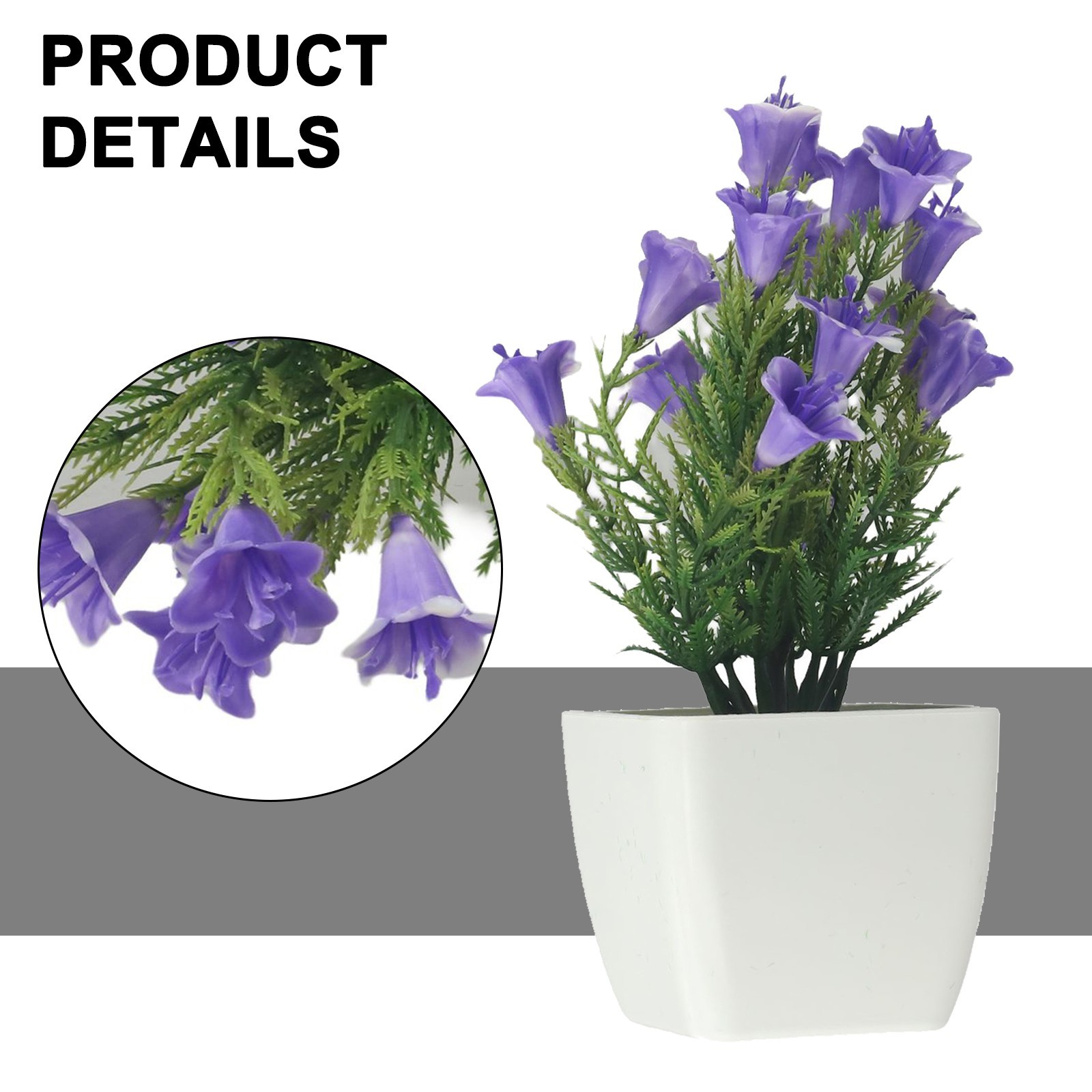 Artificial Plant Wedding Office Plastic Potted Tabletop Welcoming Decor