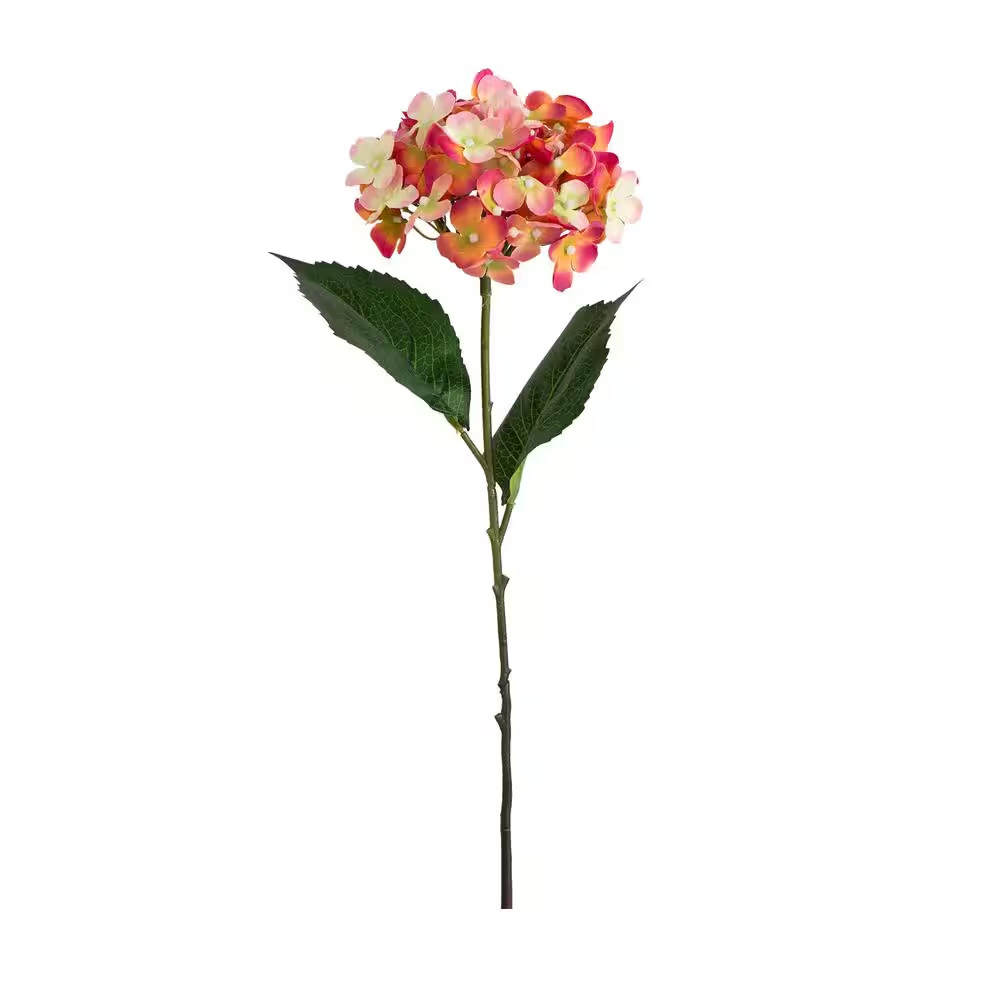 20 In. Artificial Hydrangea Flower Stems, Set of 3
