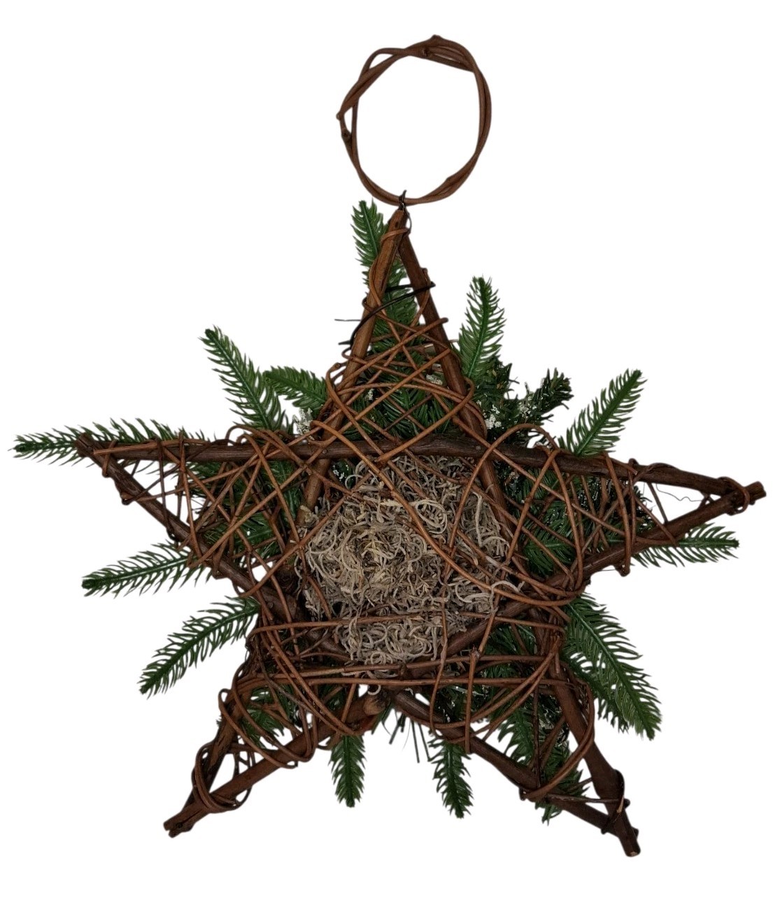 Christmas Floral Wall Decor Bell Star Poinsettia Flower Decorations Holiday