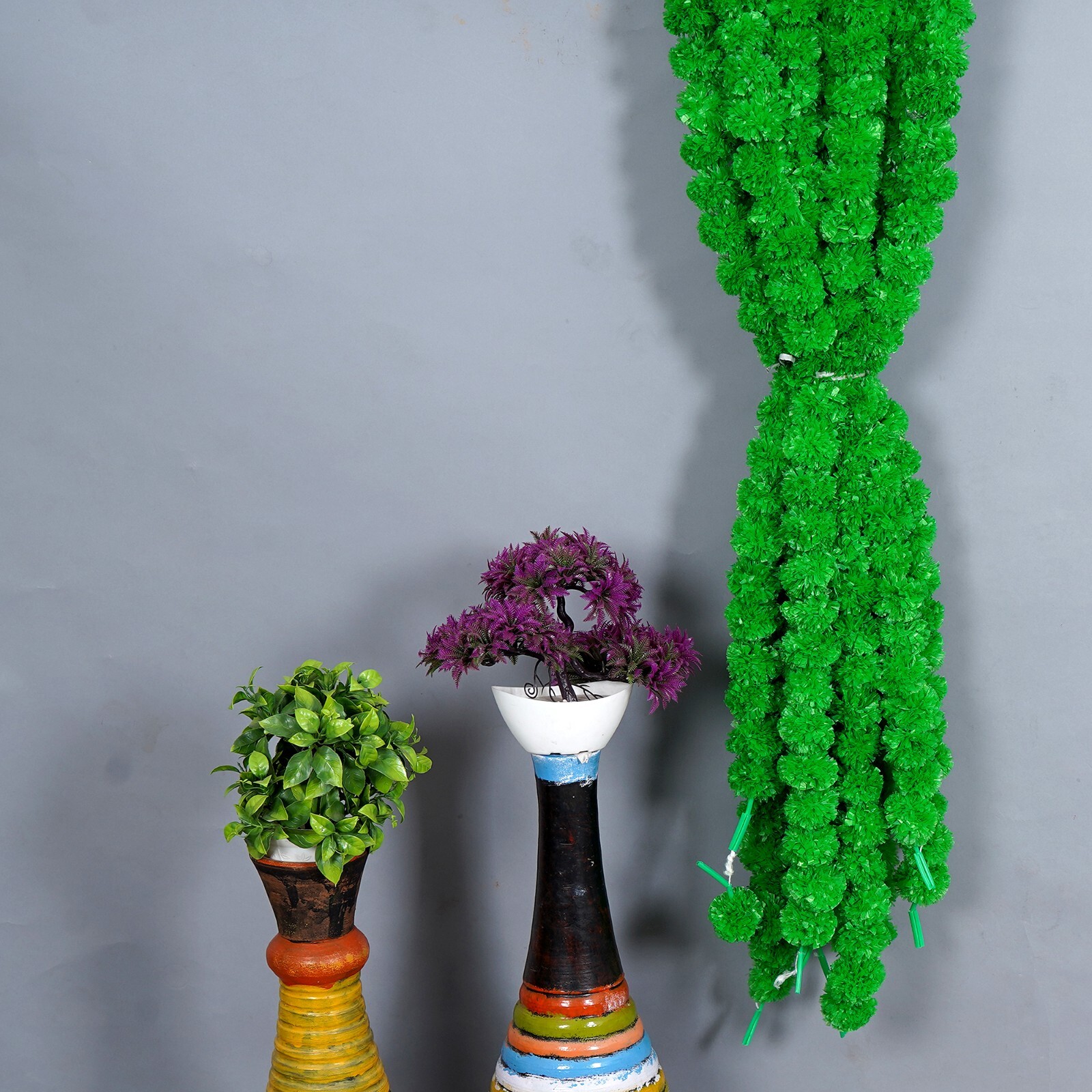 Wholesale Lot Artificial Marigold Flower Garlands Wedding House Wall Decor