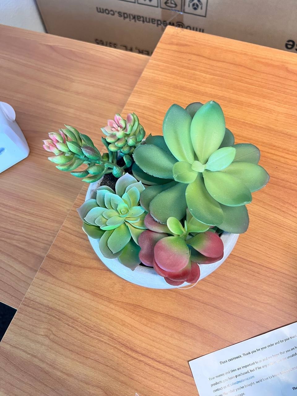Artificial Succulents Fake Plants 16 Pcs Set Faux Plants Indoor Home Decor
