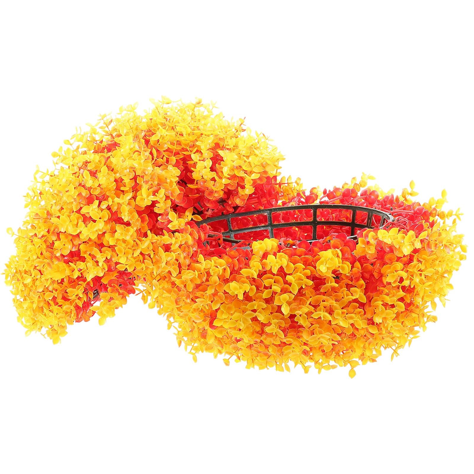 Simulated Plant Topiary Eucalyptus Leaf Decorative Grass 13.77 Inch Hanging A…