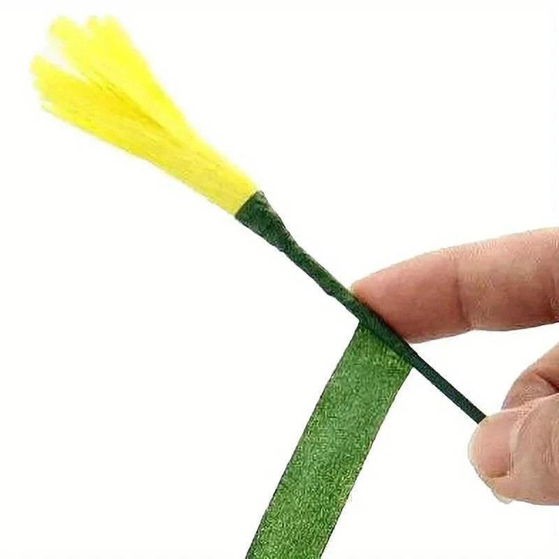 Florist Stem Tape Wire Floral Work Plastron Rose Flower Stamen Paper Wrap 20m