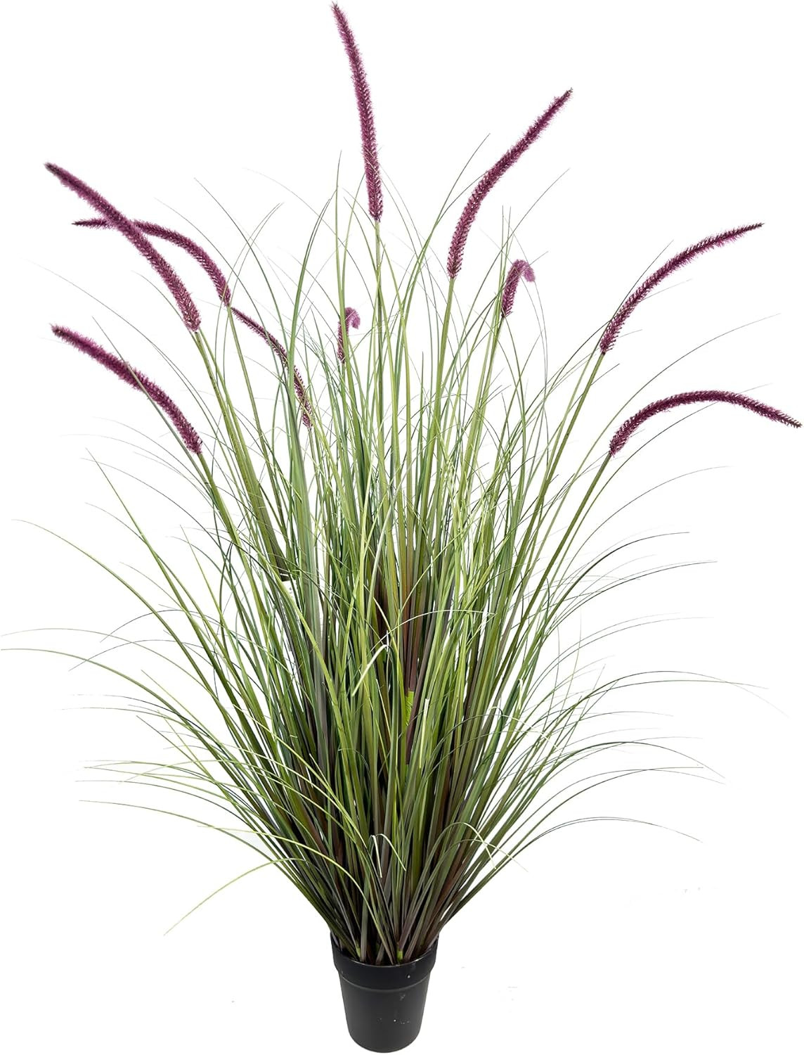 47″ Tall Faux Grass Plant in Pot – Elegant Indoor Home Decor