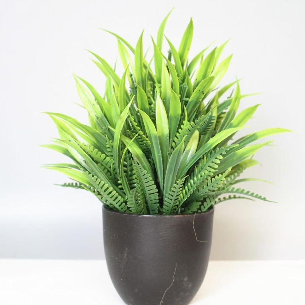 Decorative 4pcs Artificial Plants with Pots for Indoor and Outdoor Use