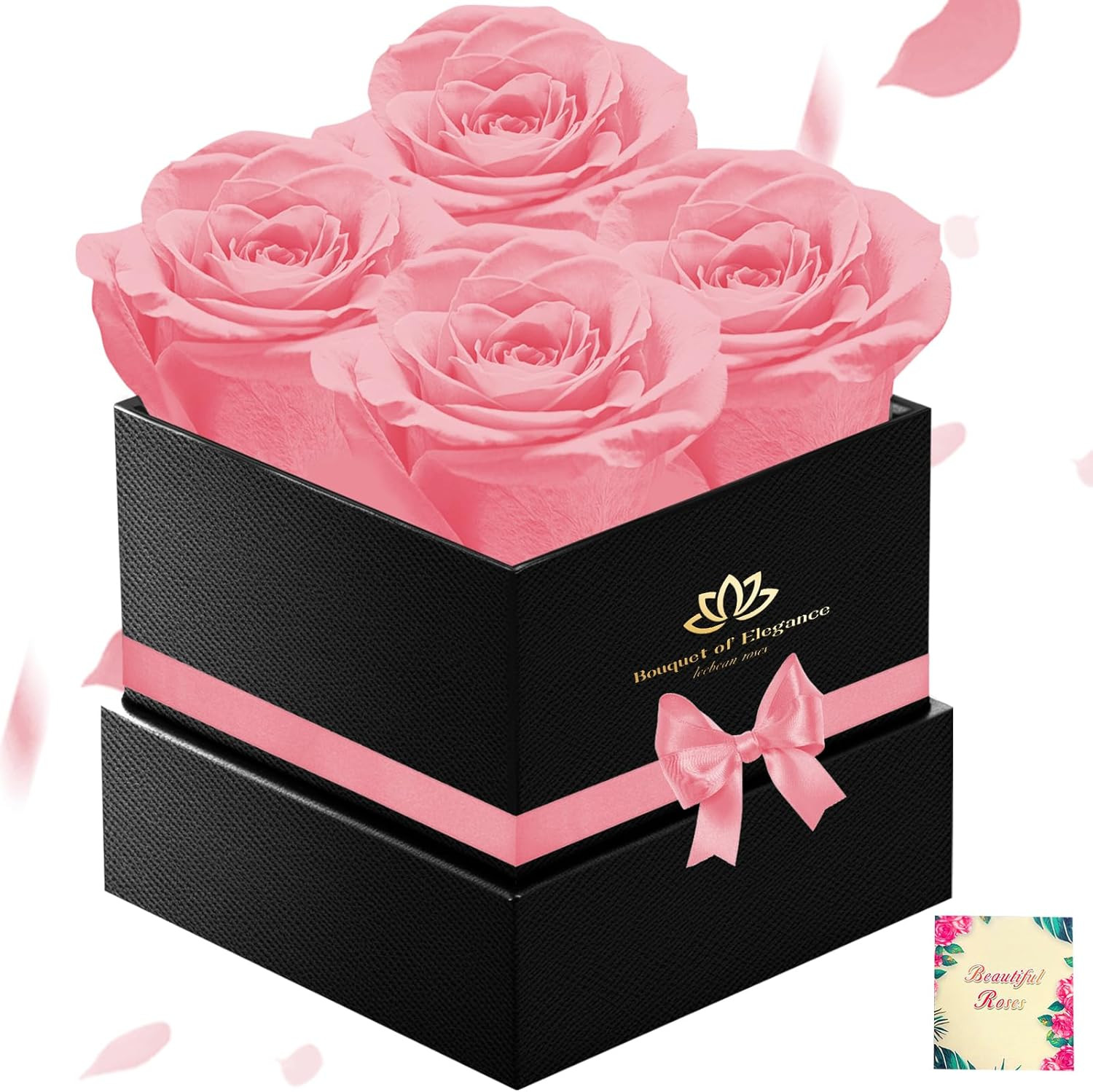 16 Forever Preserved Roses in a Box,Real Preserved Flowers,Mothers Day Flowers,P