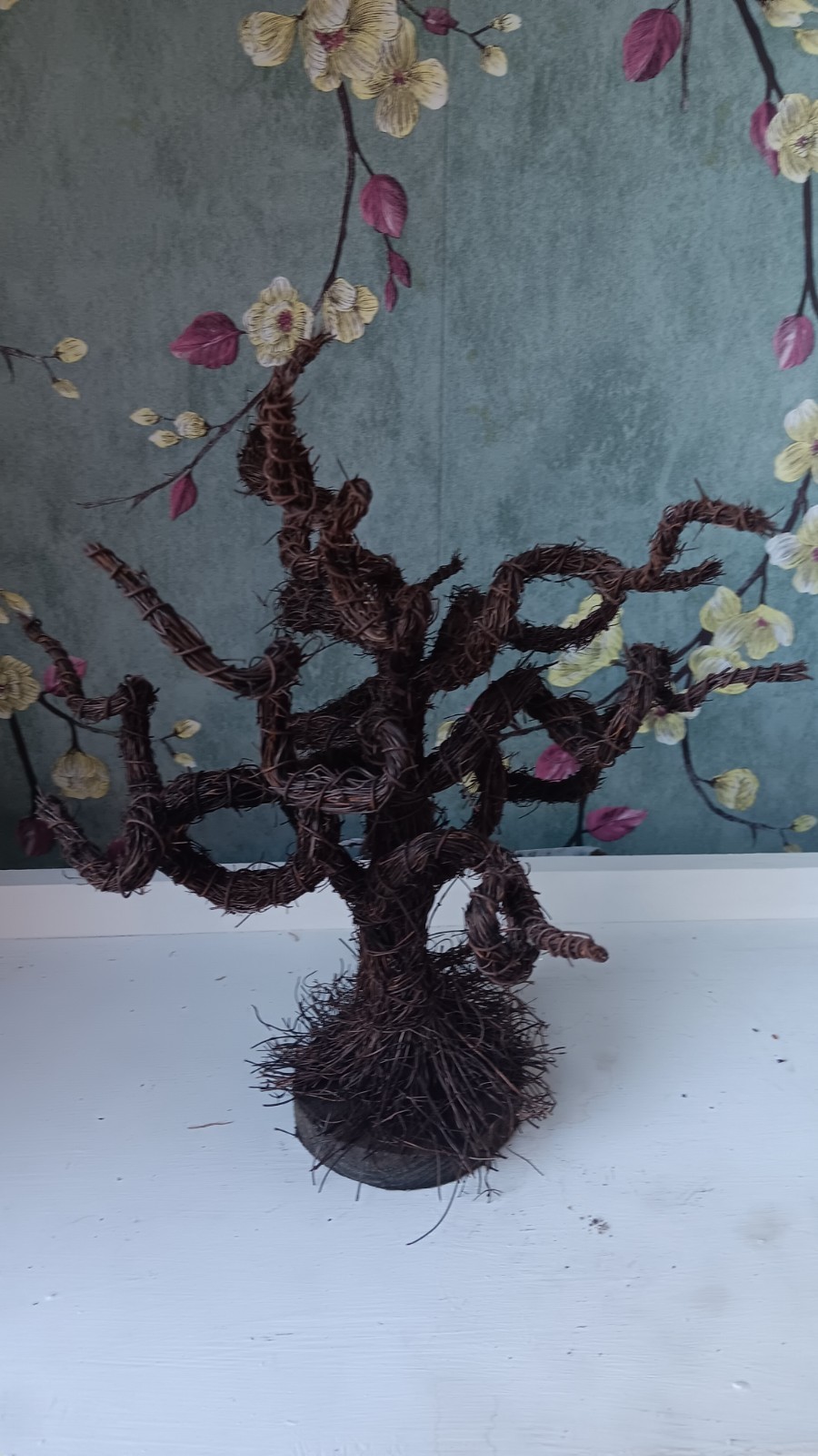 Natural Genuine Brown Wood Root Halloween Ornament