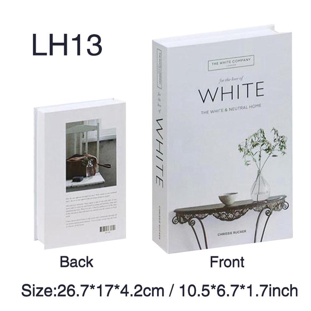 Luxury Fake Books For Home Decoration Accessories for Living Room Tables Desks