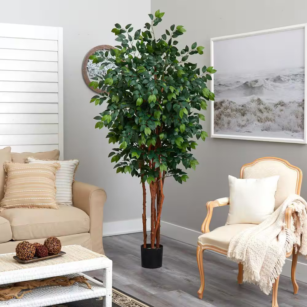 7 Ft. Artificial Sakaki Silk Tree
