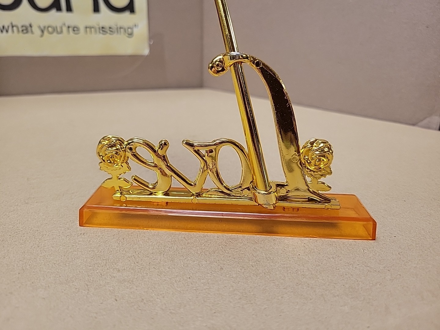 24k Gold Plated Foil Dipped Rose Flower & Love Stand Gift Her Wife Mom