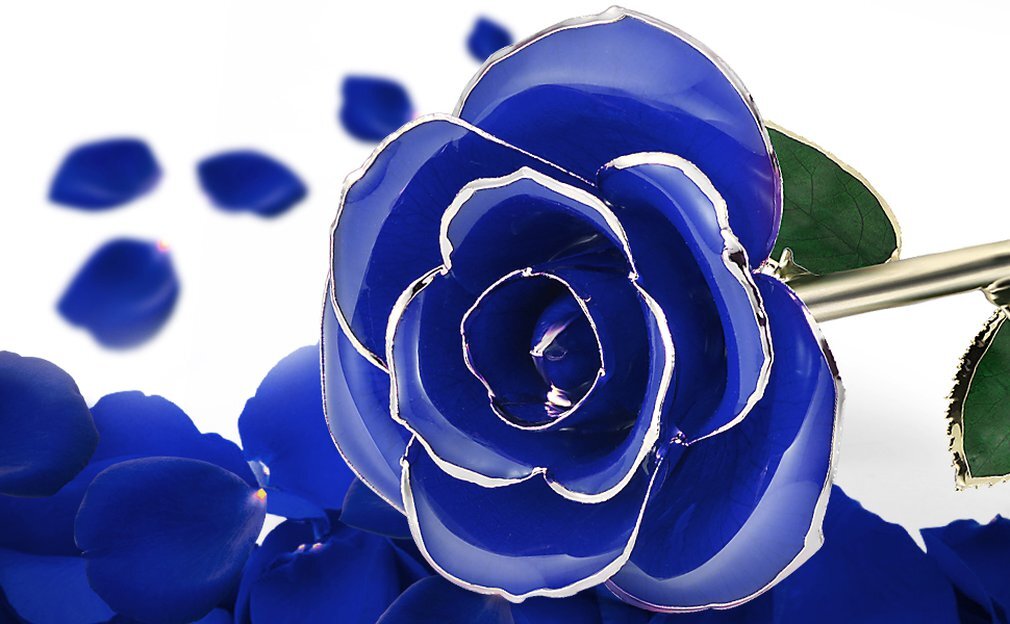 24k Real Dipped Rose Gold Rose Portable Gold Dipped Rose Artificial Rose M4