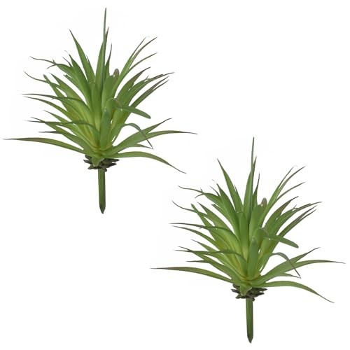 Artificial Succulents Plants 2PCS, Faux Succulents Unpotted Yucca Fake
