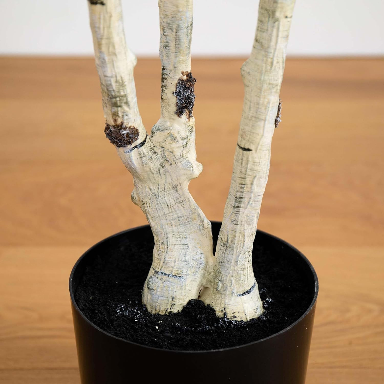 7Ft. Realistic Artificial Birch Tree with Touch-Feel Leaves for Home Decor