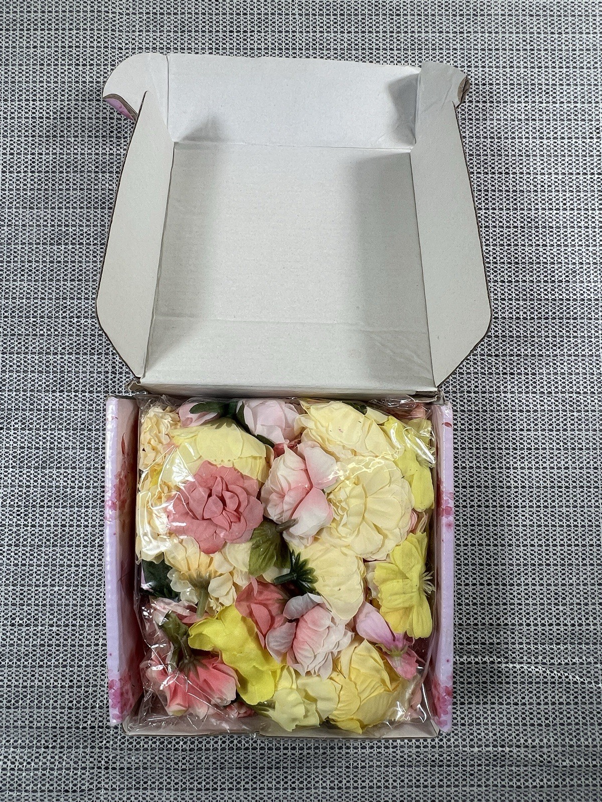 Fake Flowers Heads Mini Silk Bulk Small 3D Loose Faux For Wrdding Party