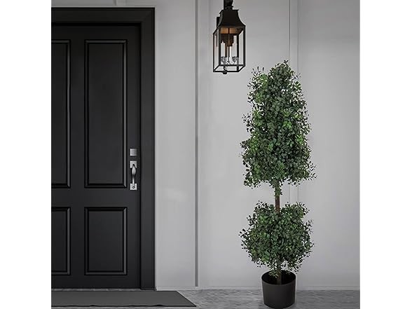 National Tree Company National Tree 4 ft Artificial Boxwood Cone Green 4ft