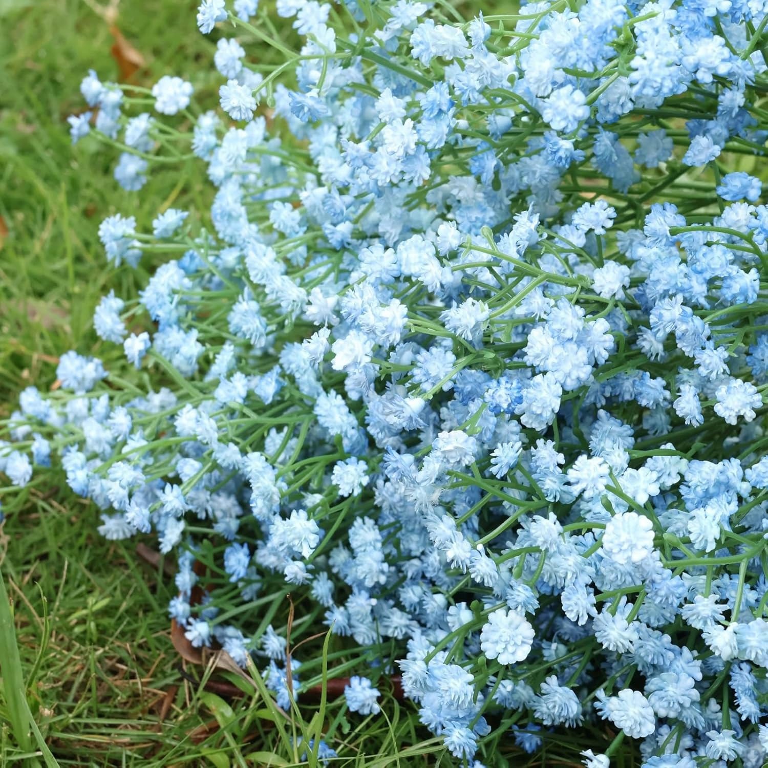 Artificial Flowers Gypsophila Bunch Real Touch Fake Plants DIY For Money Bouquet