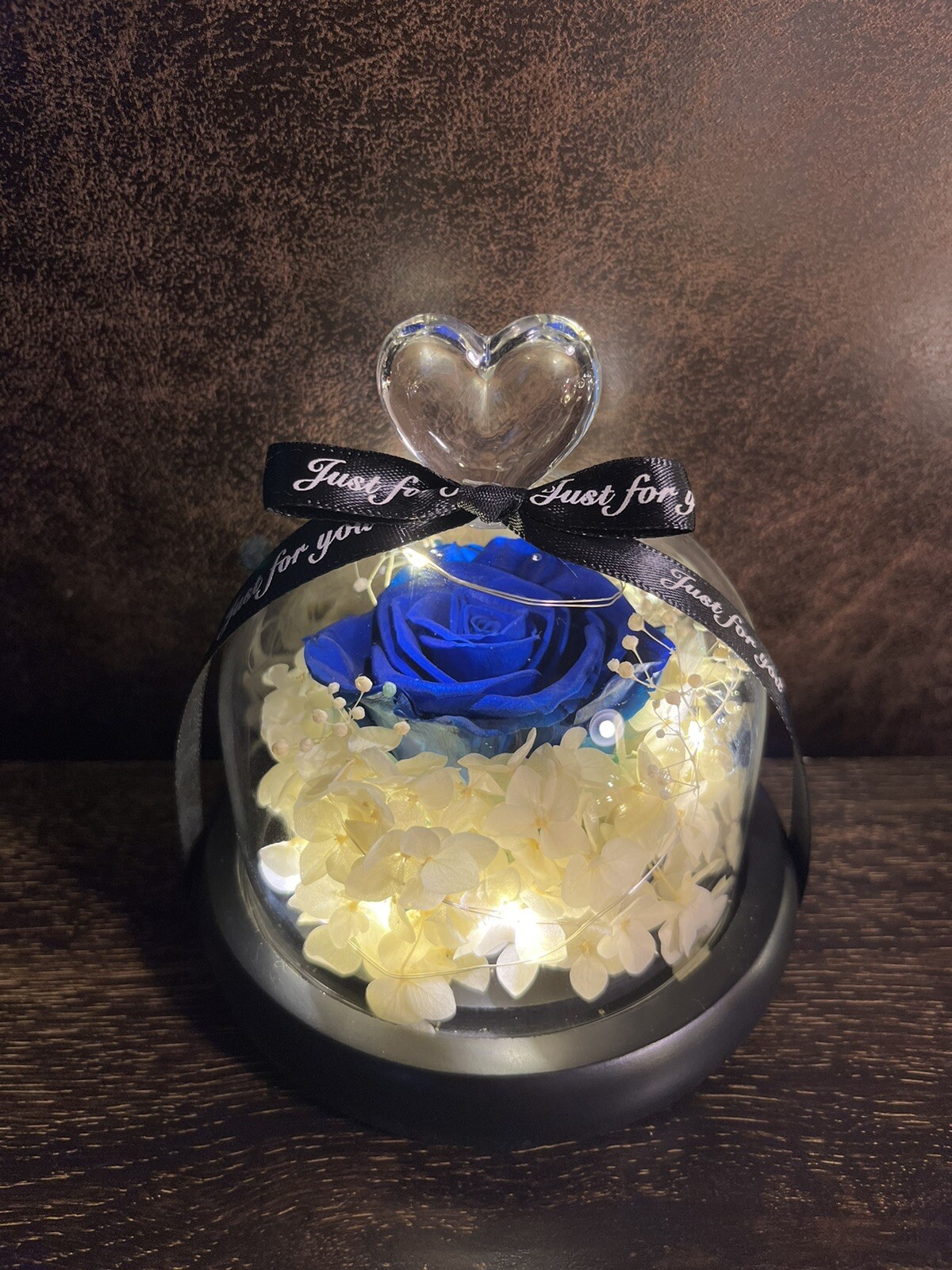 Eternal Rose flower Preserved rose everlasting rose flower gift with Led Light