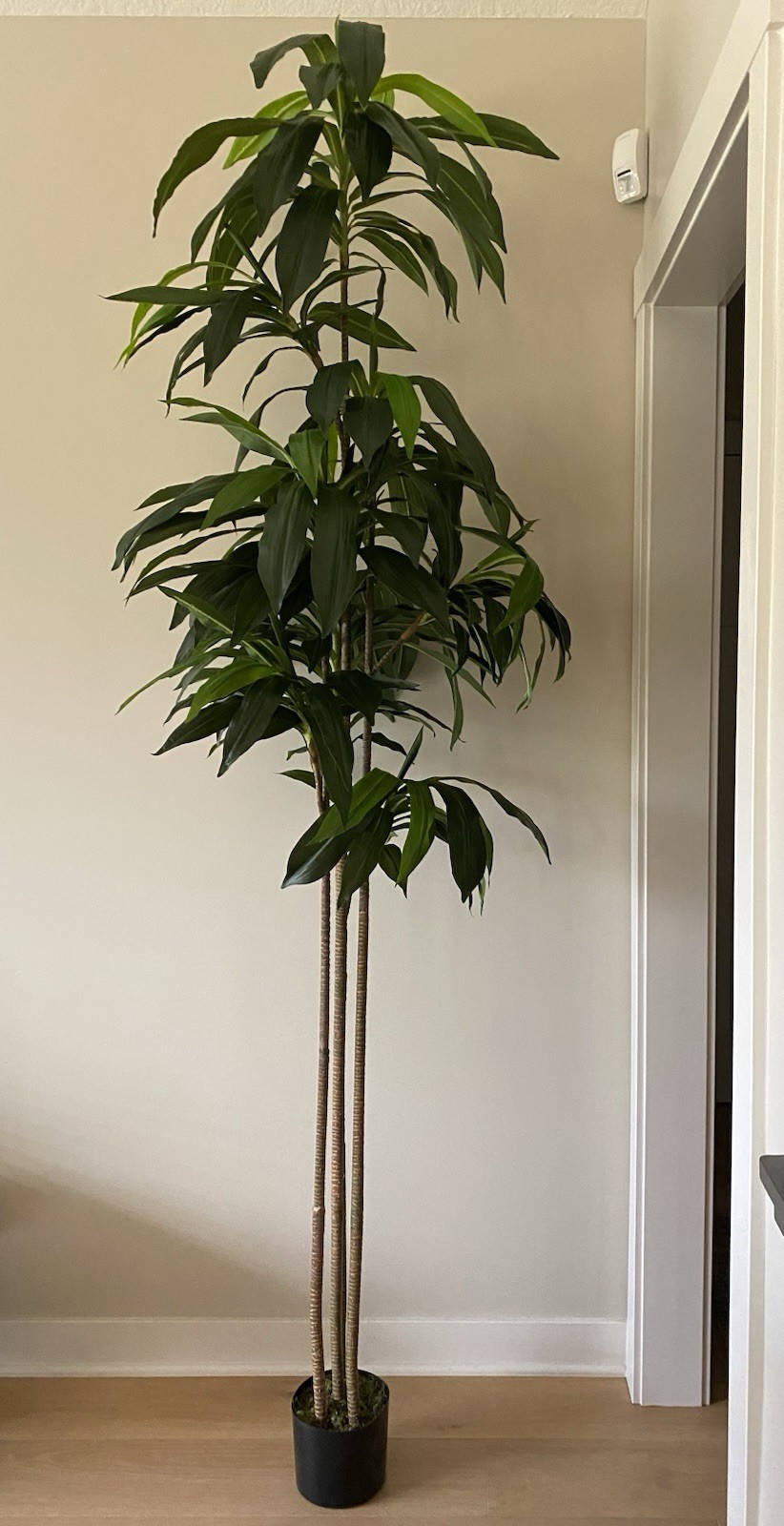 9′ artificial Dracaena tree with real touch leaves item # T4552 Nearly Natural