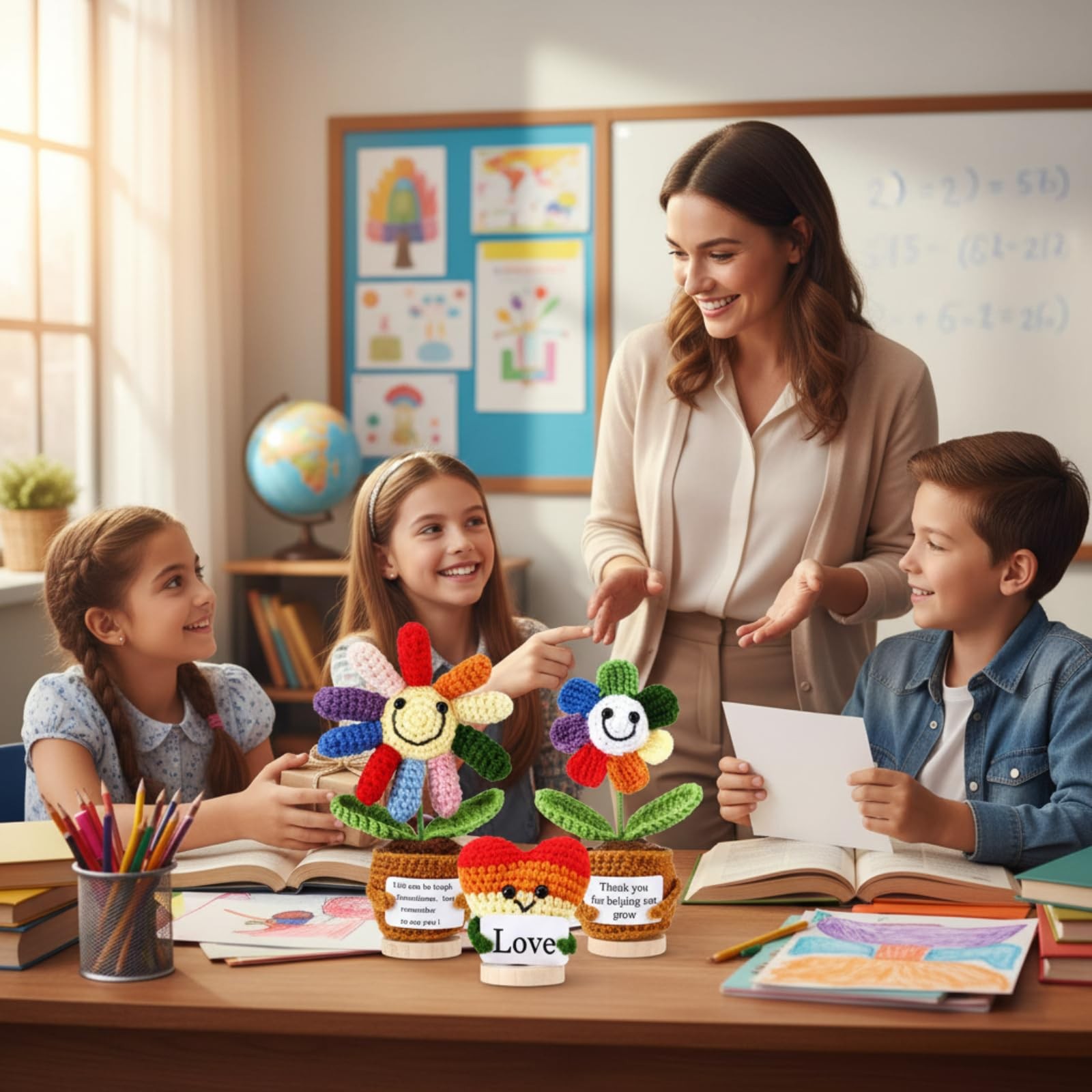 3 Pcs Rainbow Gifts for Teacher Appreciation Gift Thank You for Helping Me Gr…