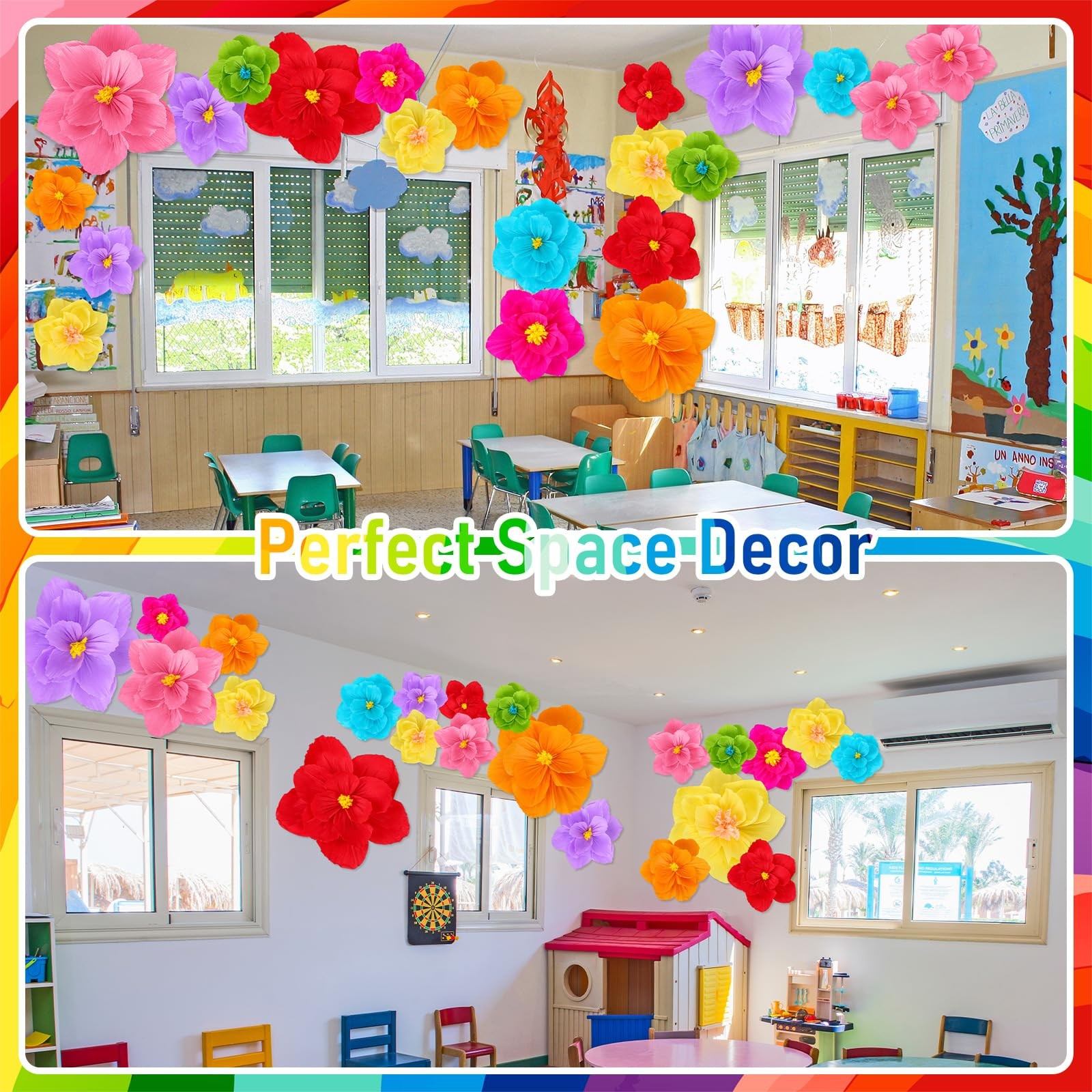 Giant Paper Flowers Artificial Large Paper Flower Decoration for Handcrafted …