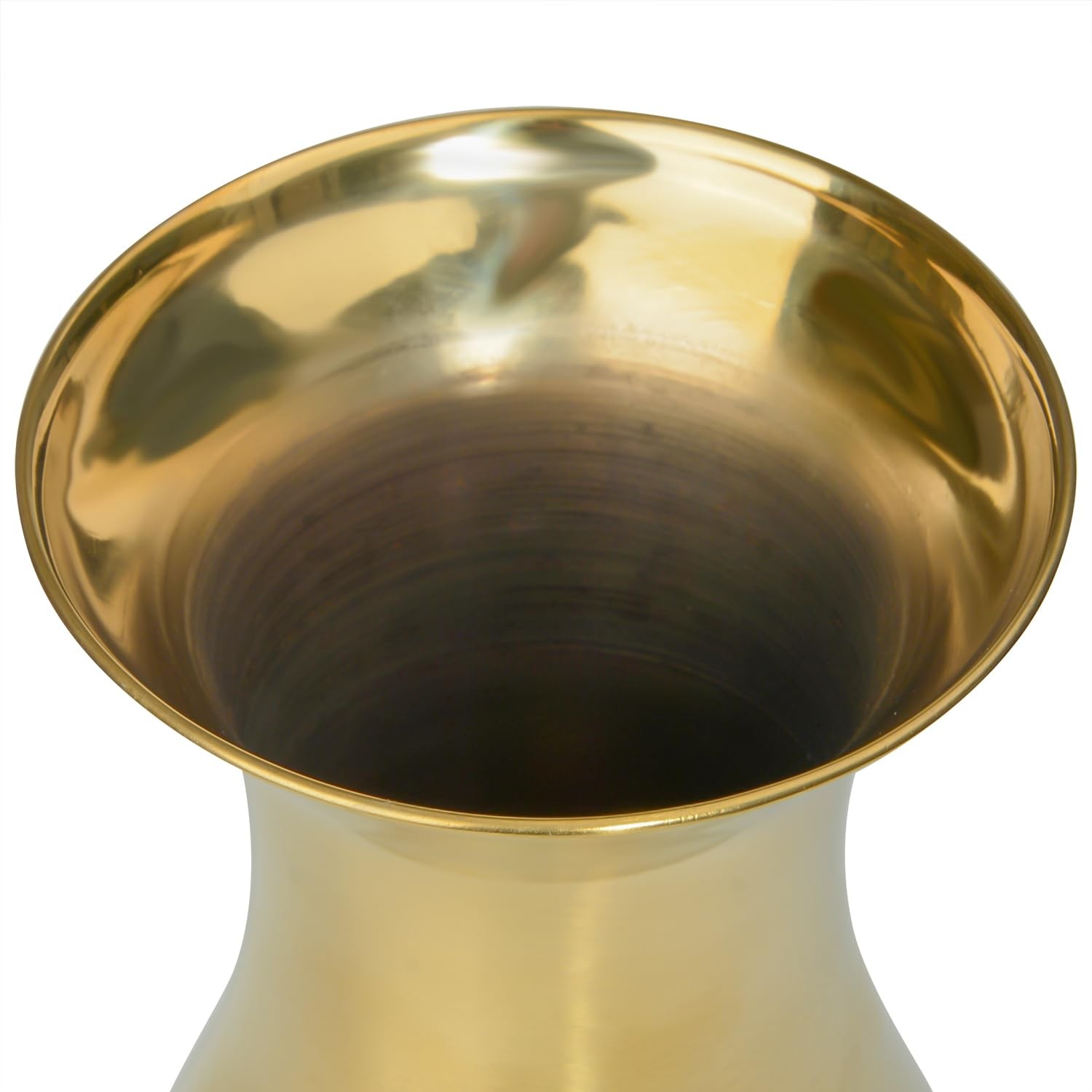 Metal Vase Centerpiece Decoration, Stainless Steel Tabletop Flower Gold Vases…