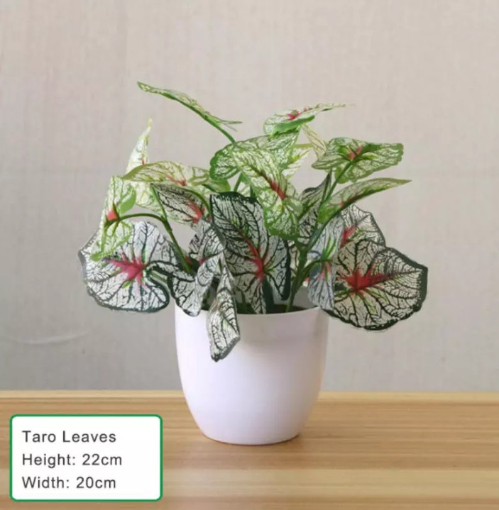 Bonsai Small Tree Fake Flowers Table Potted Ornaments Home Decor Hotel Garden…