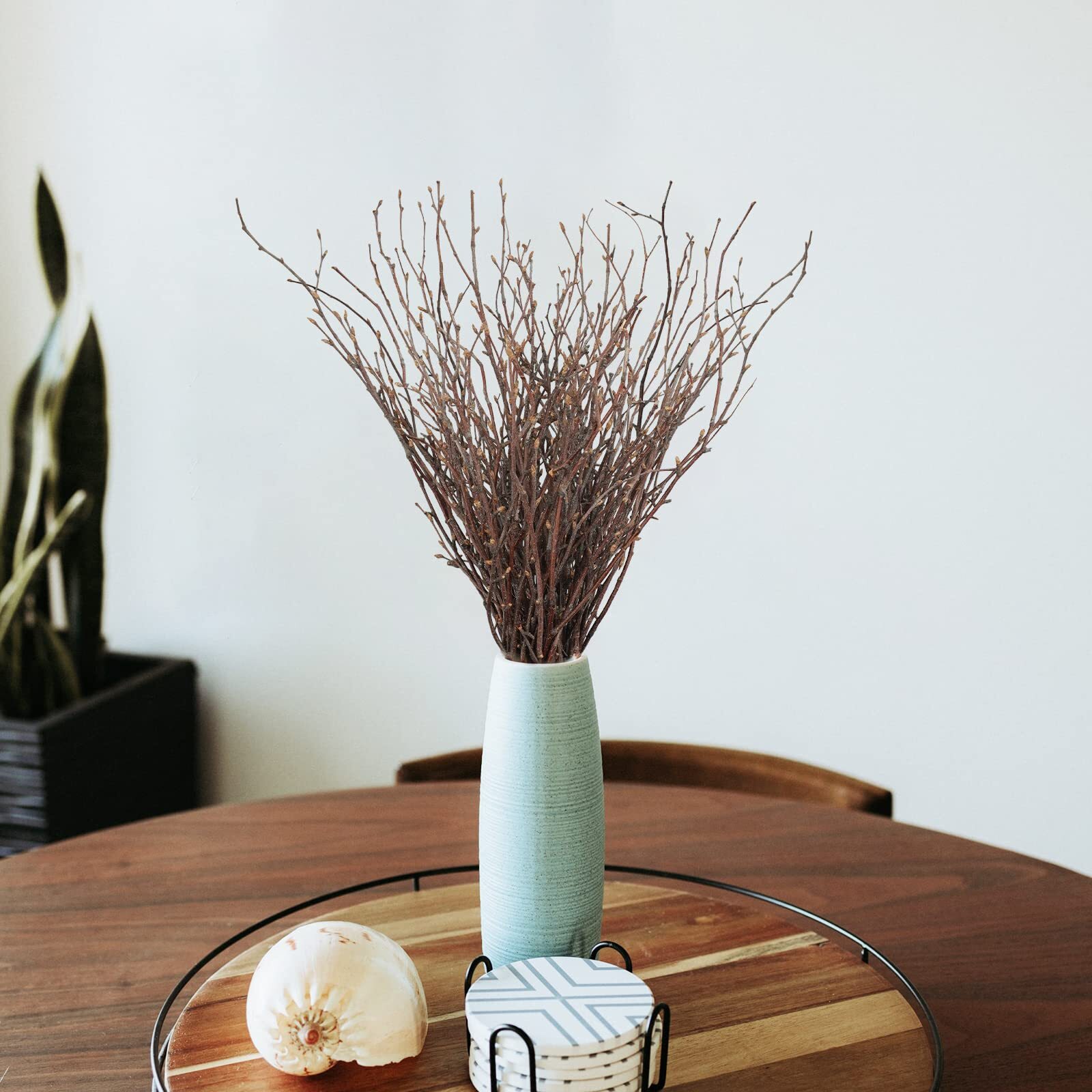 Natural Dried Birch Twigs 50PCS 17 Inch DIY Crafts Vases Wreath Decor