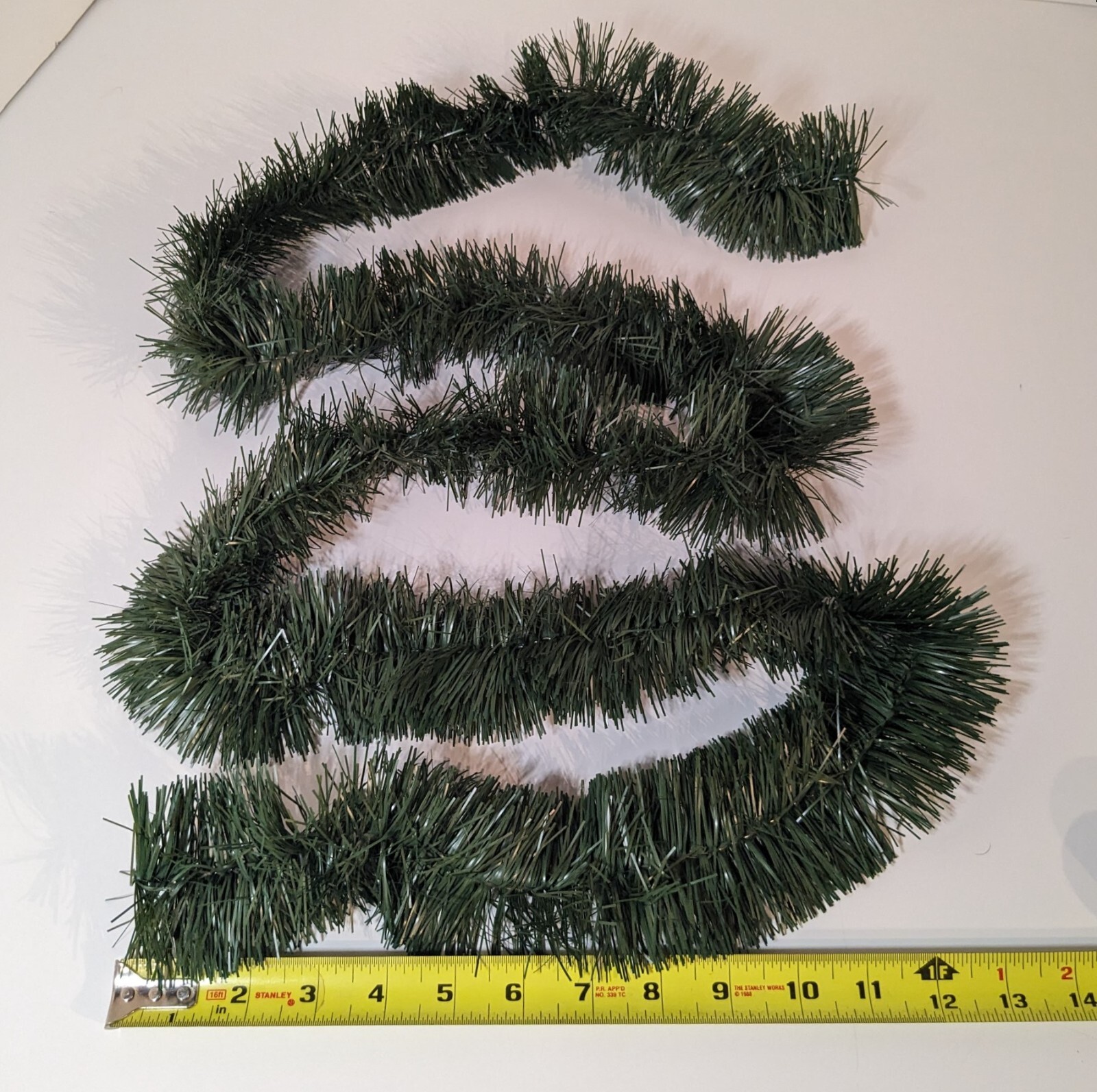 Garland Green Christmas Tree, Holiday Set of 5, 4 New in Package, 1 Loose Piece