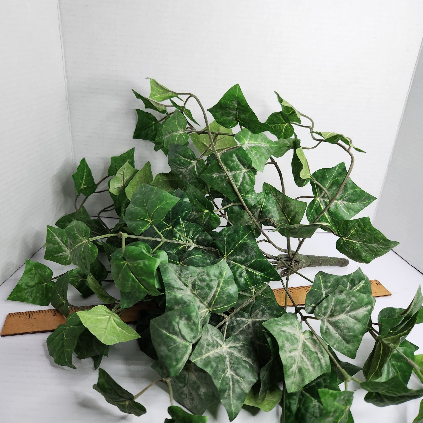 Artificial English Ivy Plant Greenery Vine Spray Silk Leaves Floral Decor