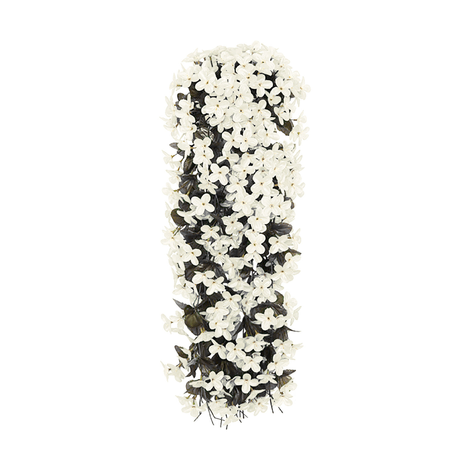 Vivids Artificial Hanging Orchid Bunch Hanging Flowers Artificial Violet Flower