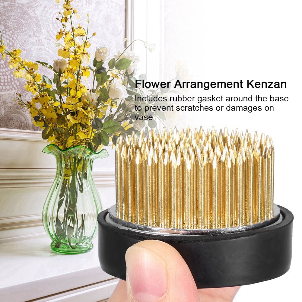 (Dia. 4.6cm)Round Flower Arrangement Pin Ikebana Kenzan Flower Decoration