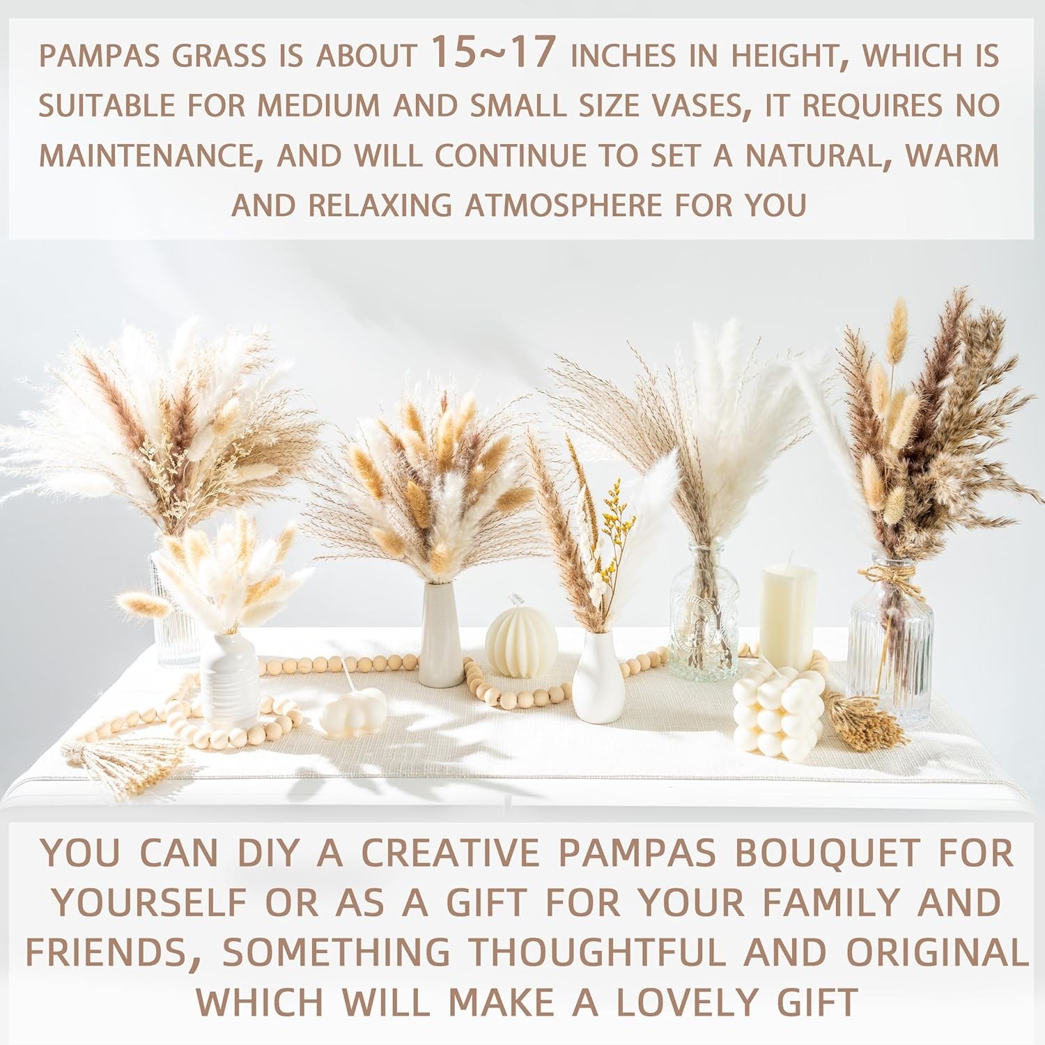 Dried Pampas Grass Decor