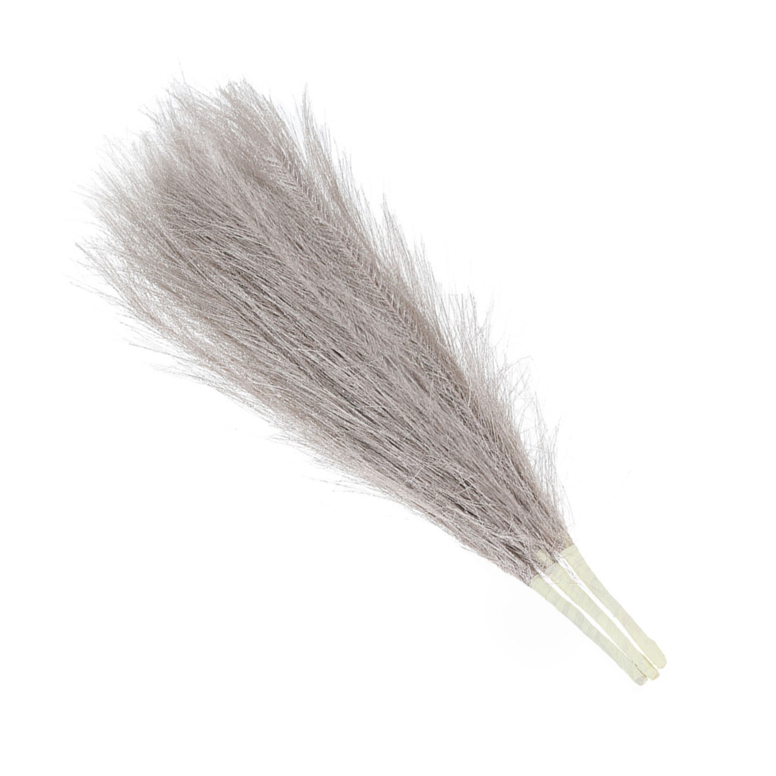Faux Pampas Grass Fake Pampas Grass Decor, 17.7″/45cm / Champagne / 3 Pcs