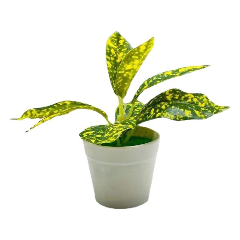 Fake Hanging Potted Plant Green Leaves Decorative Ivy Style for Wall Shelf Use