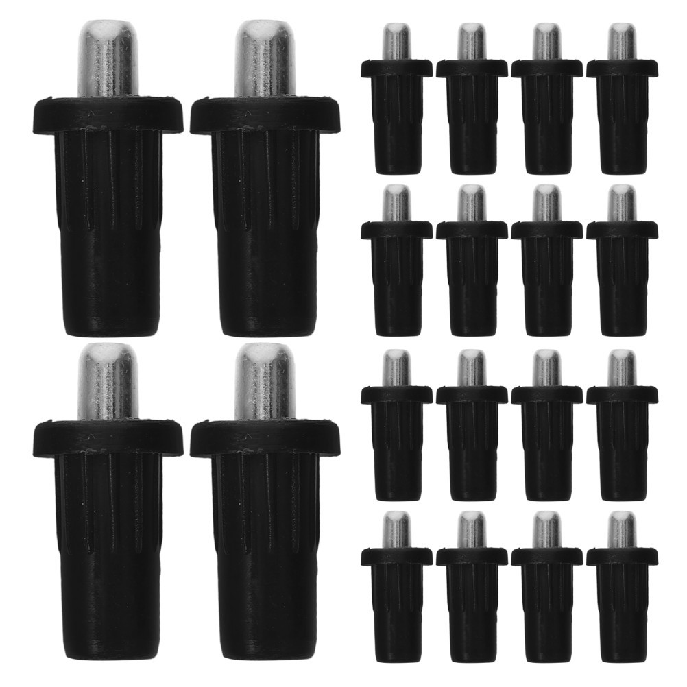 100pcs Spring Loaded Cabinet Door Pin, Furniture Fittings Connector Telescopic