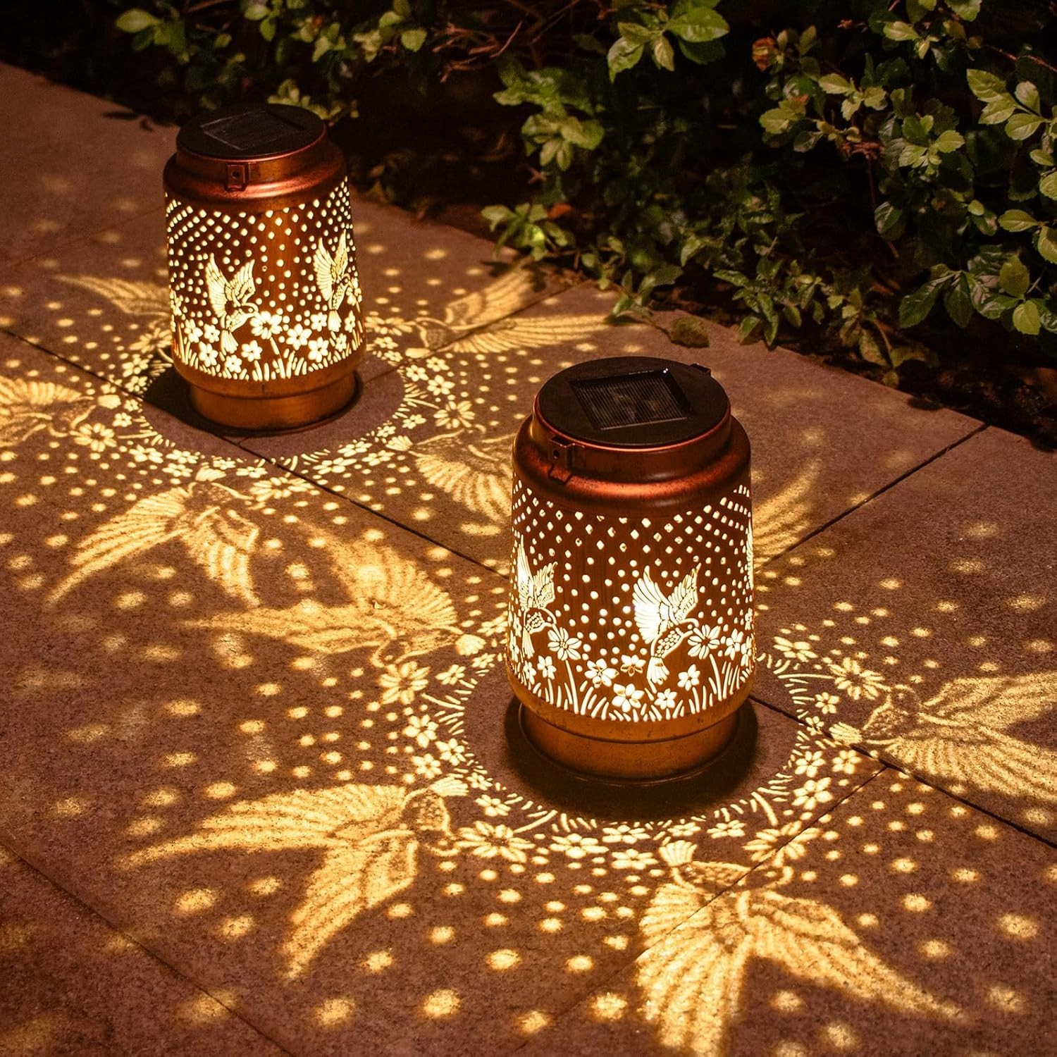Mothers Day Gifts, Birthday Gifts for Women, Solar Lanterns Outdoor Waterproo…
