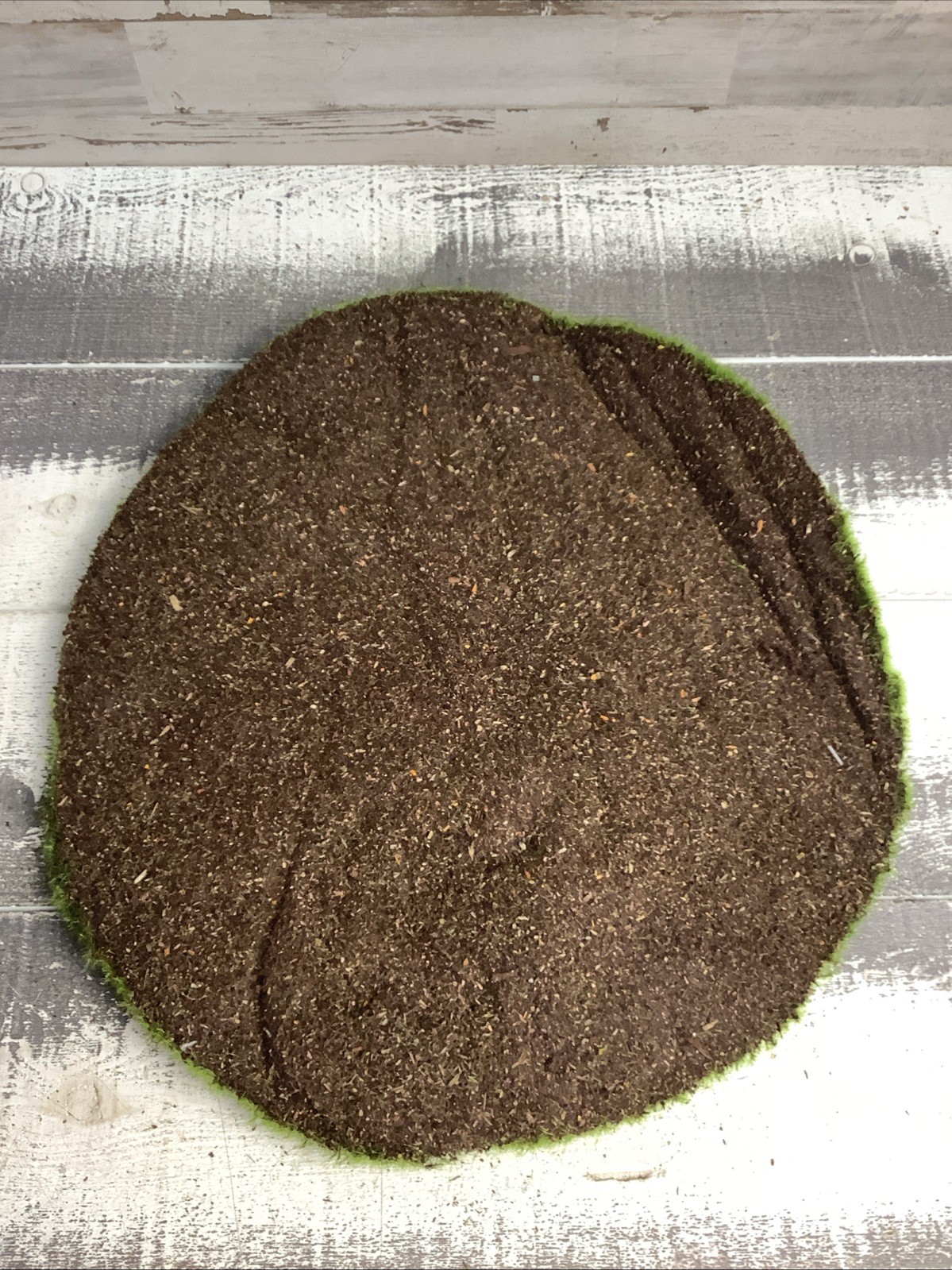 Mossy Mat For Fairy Garden; Crafts , Decor 16″ Wide
