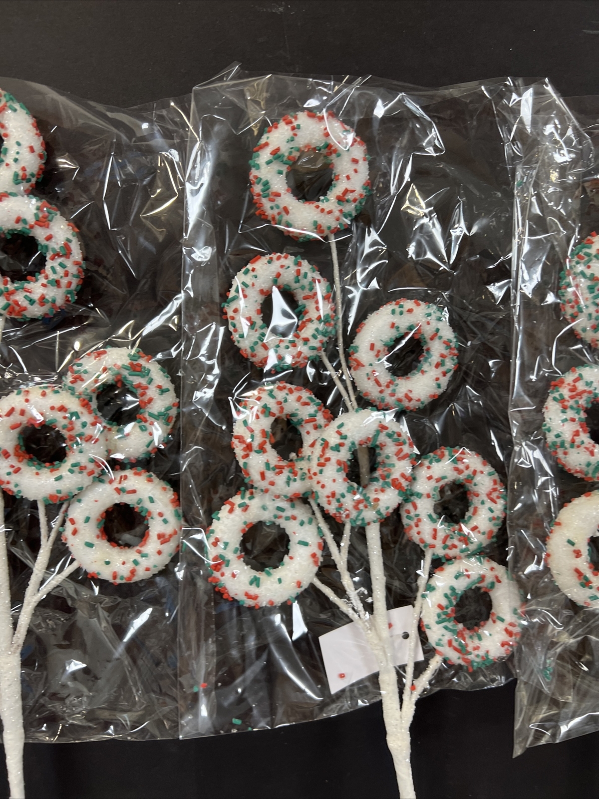 5 Sprinkle Treats Donut Doughnut 15.5” Picks Twig Spray Valerie Parr Hill Rare