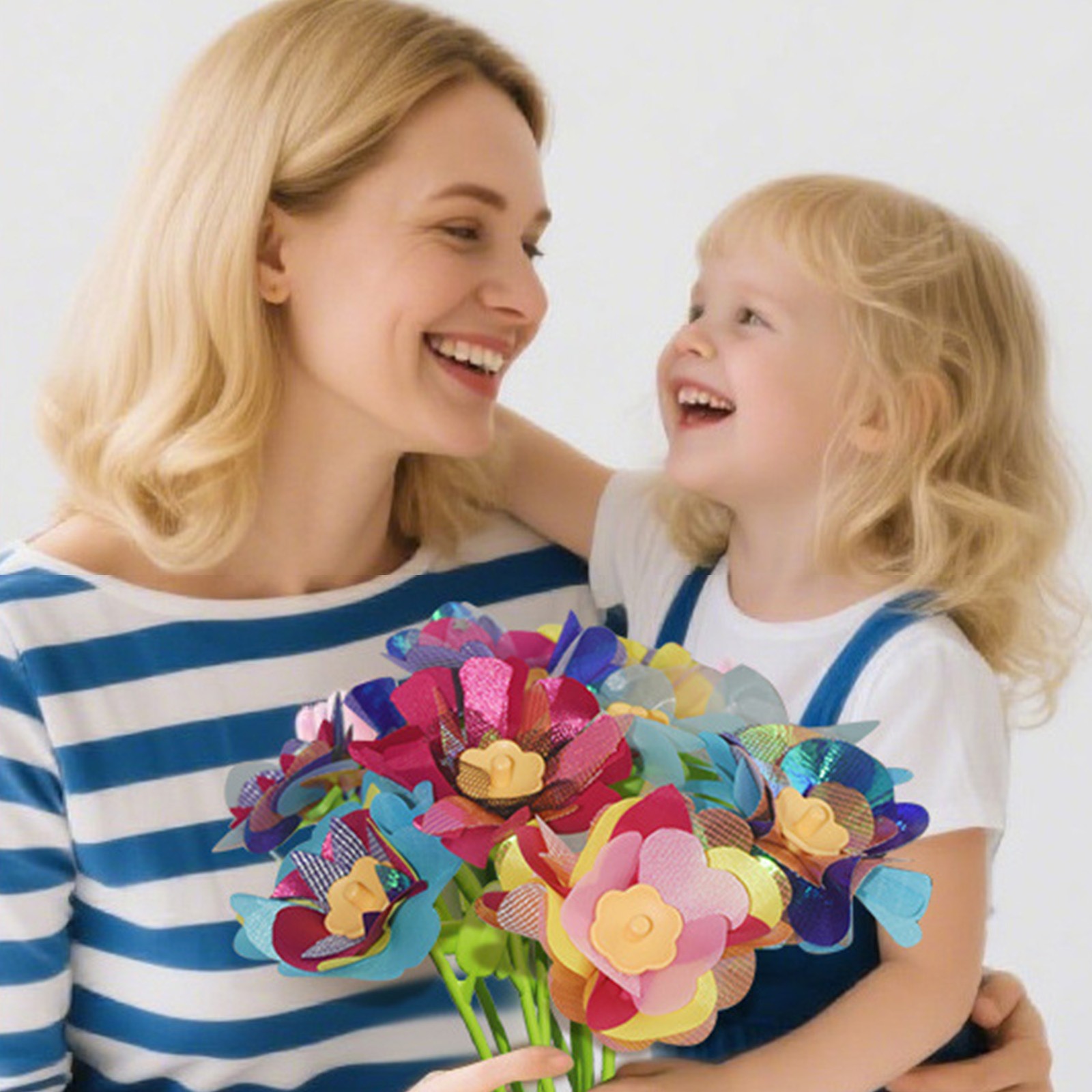 DIY Fabric Flower Bouquets Toys,Flowers Maker Toy,Making Kit Build Own Bouquet