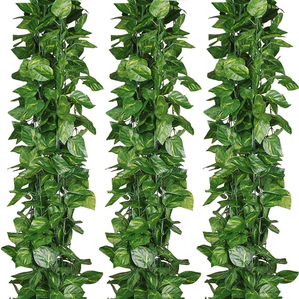 168ft Artificial Greenery Vines – Faux Hanging Leaves for Wedding, Party, Home D