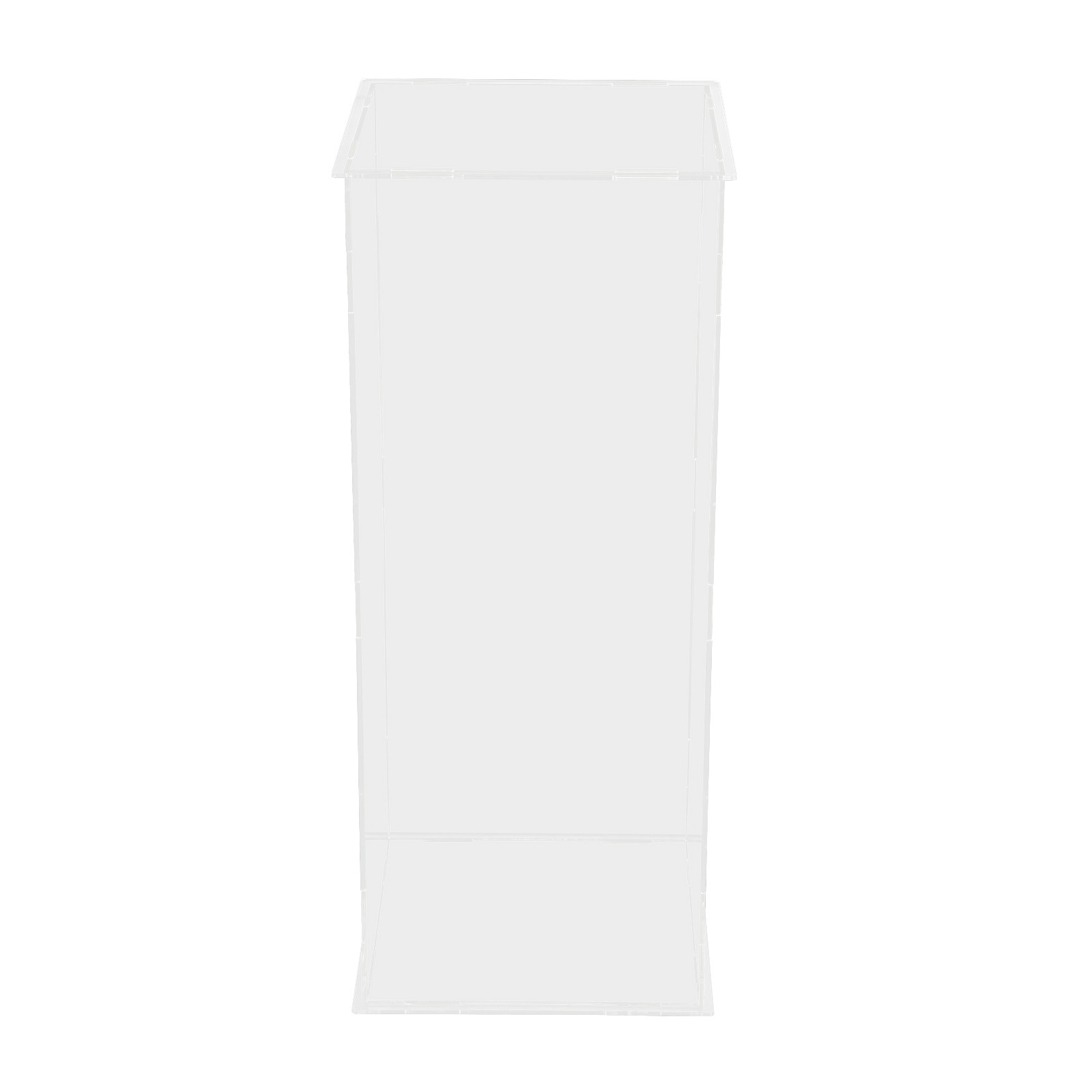 Art Sculpture Stand Acrylic Flower Stand Clear Display Flower Tower 25*25*60cm