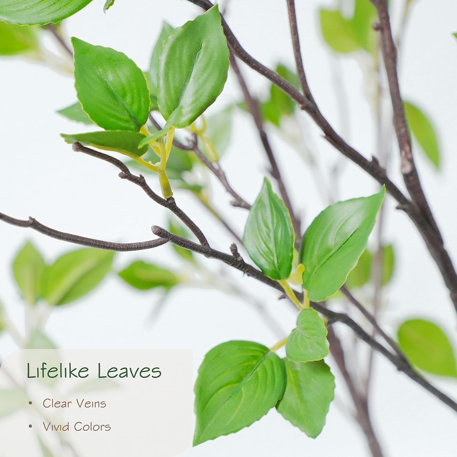 6ft Artificial Minimalist Citrus Tree with Lifelike Leaves, 72in Faux Citrus …
