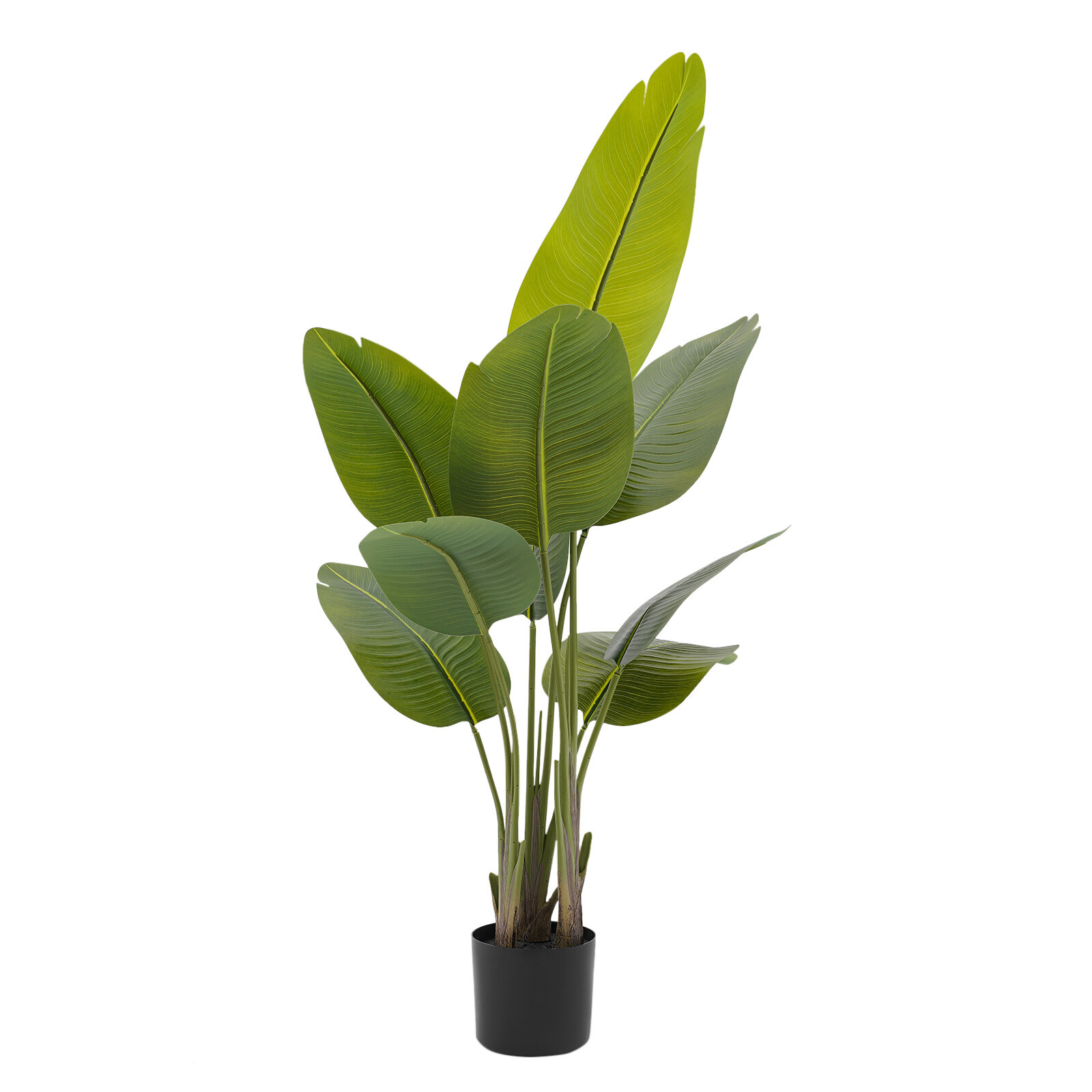 2Pcs Artificial Plants Indoor/Outdoor Fake Palm Faux Tree Home Office Decoration