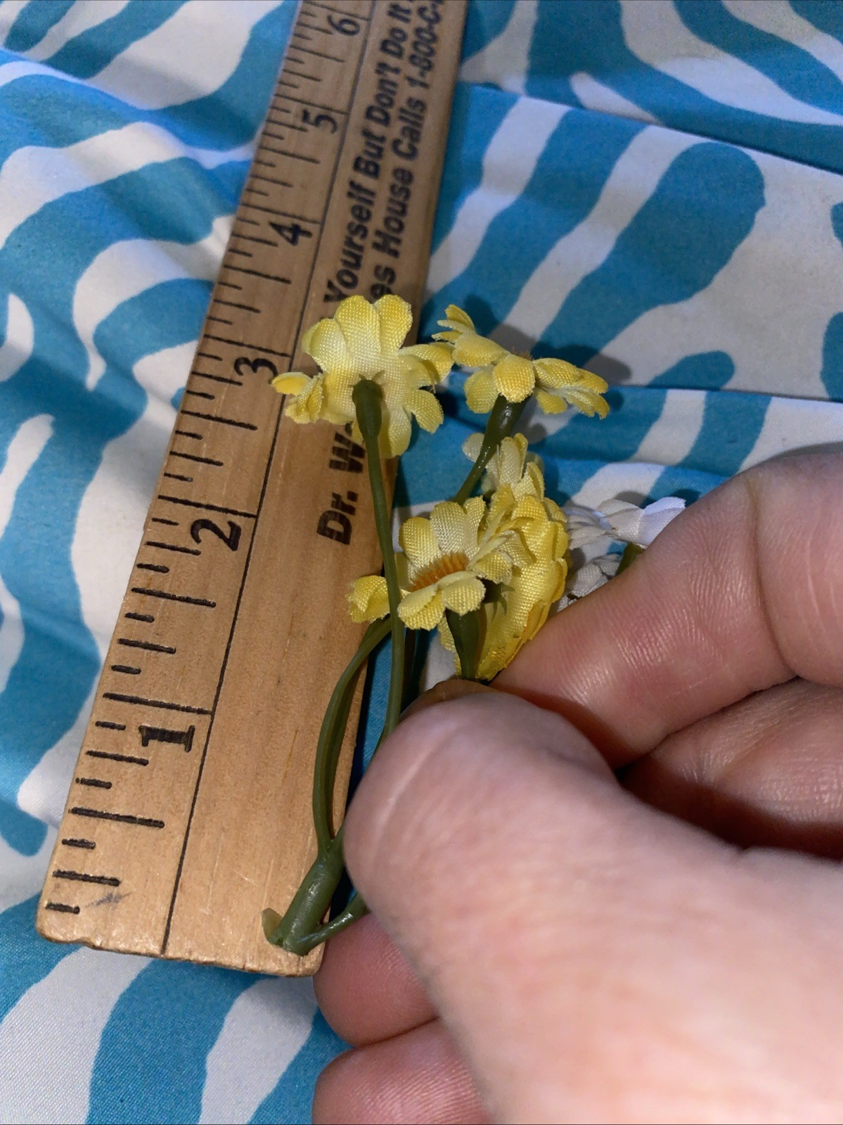 Vtv Deco Plastic Stem Floral Lot 1960’s Miniatures
