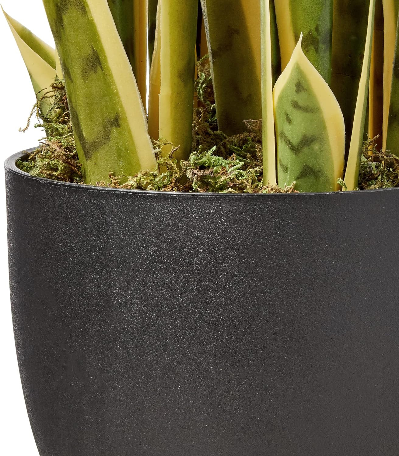 33″ Sansevieria Artificial Silk Plant – Lifelike Green Decor for Home & Office