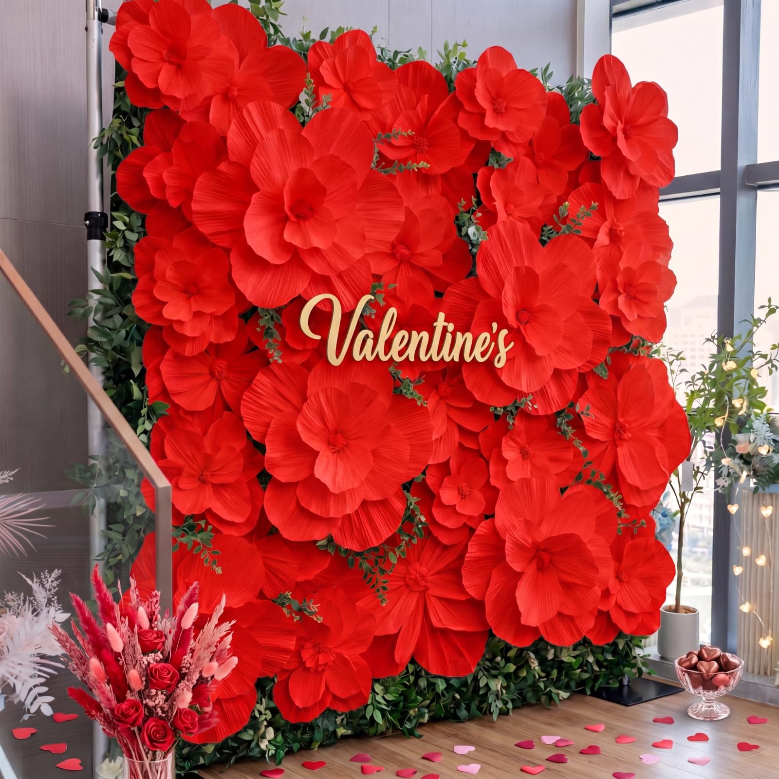Giant Paper Flowers Artificial Large Paper Flower Decoration for Wall Art